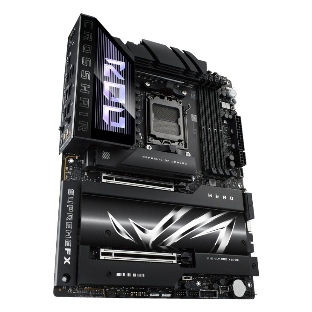 Tarjeta Madre ASUS ROG CROSSHAIR X870E HERO ATX Socket AM5 AMD X870E 192GB DDR5 HDMI para AMD