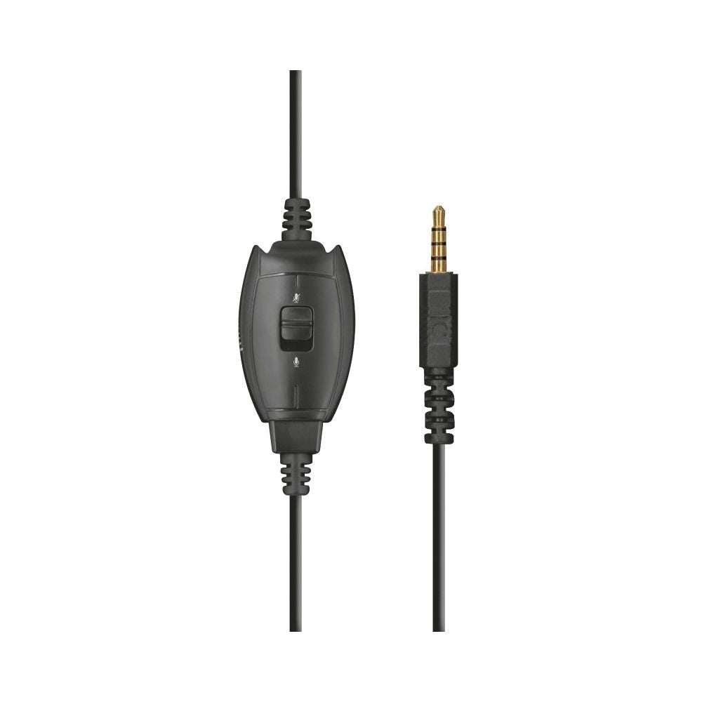 Audifonos Gamer Trust GXT 404R Rana Negro/Rojo | In-Ear | 3.5 mm | 1 m | Micrófono