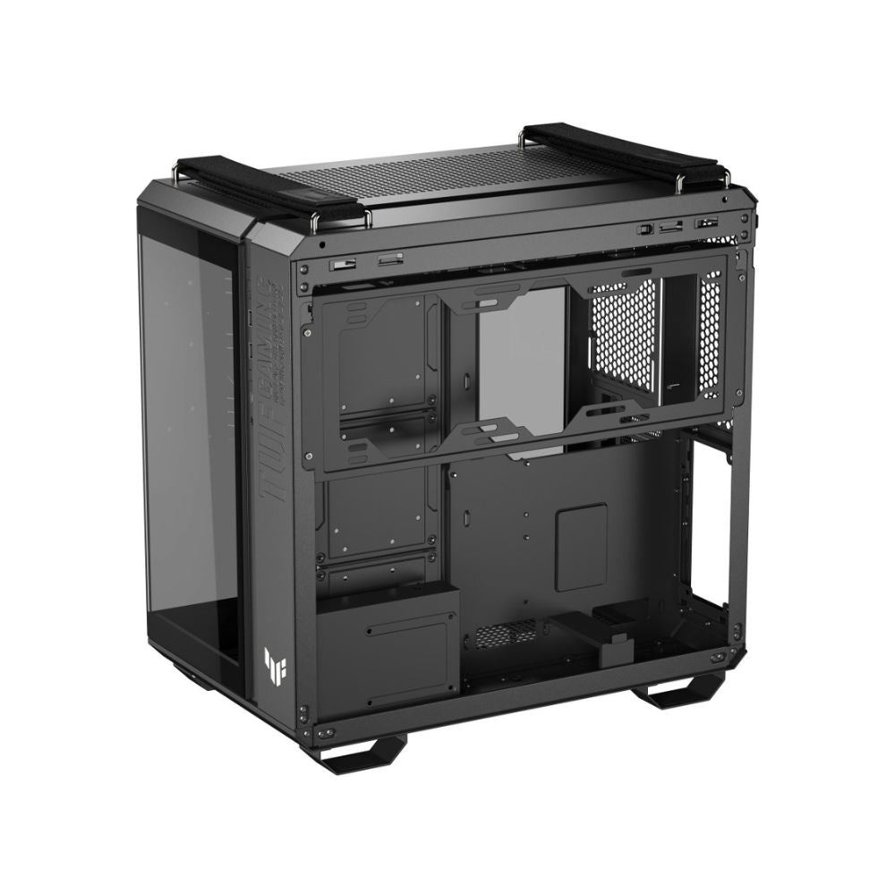 Gabinete ASUS TUF Gaming GT502 Horizon Negro | Midi Tower | ATX/Micro-ATX/Mini-ITX | USB 3.0 | Sin Fuente | Sin Ventiladores
