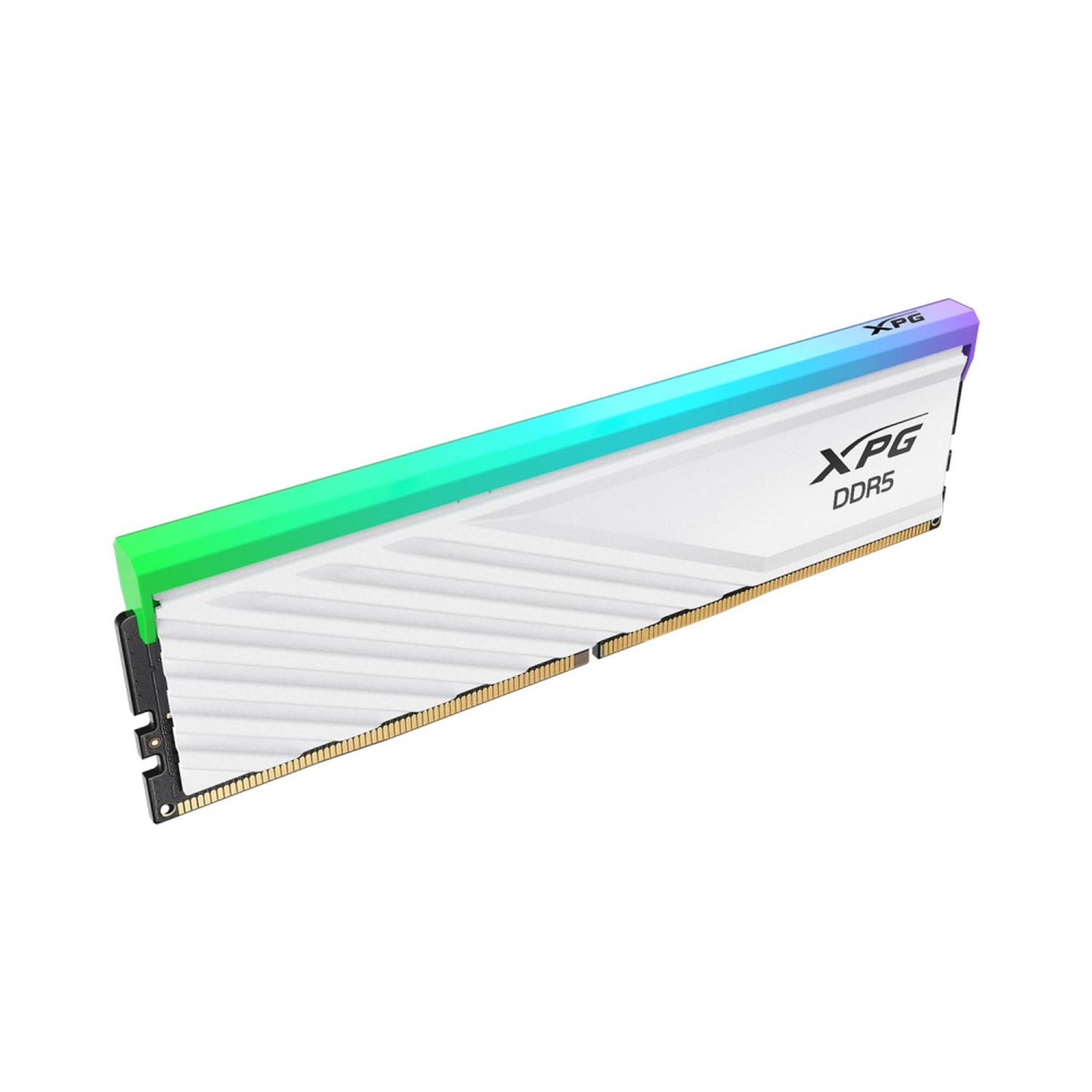 Memoria RAM XPG Lancer Blade RGB DDR5, 6000MHz, 32GB, ECC, CL30, XMP, Blanco