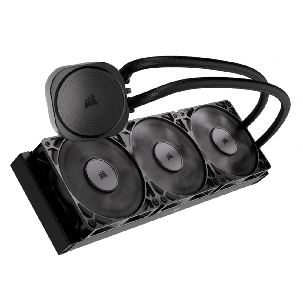 Sistema de Enfriamiento Líquido - Corsair Nautilus 360 RS | 3 Ventiladores RS120 | Negro