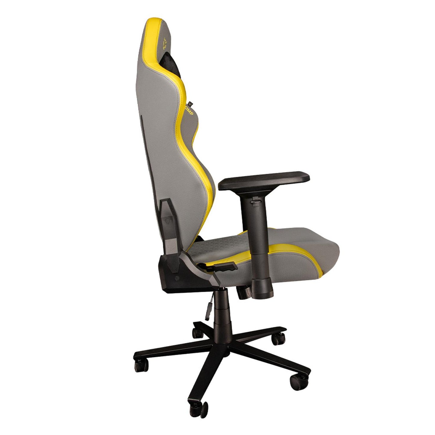 Balam Rush Silla Gamer Thunder Comp, hasta 150Kg, Amarillo/Gris