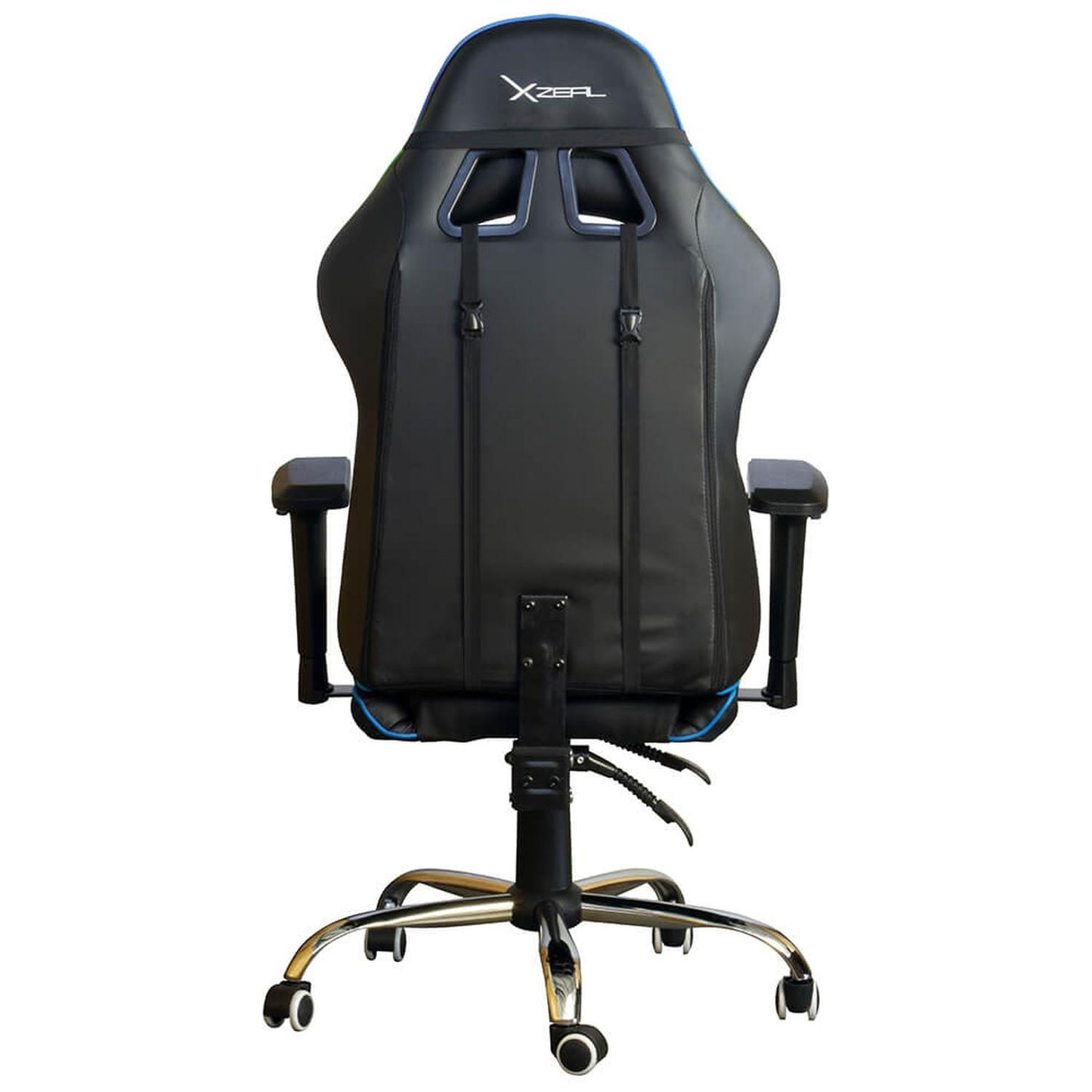 XZEAL Silla Gamer XZ10, hasta 115Kg, Negro/Azul