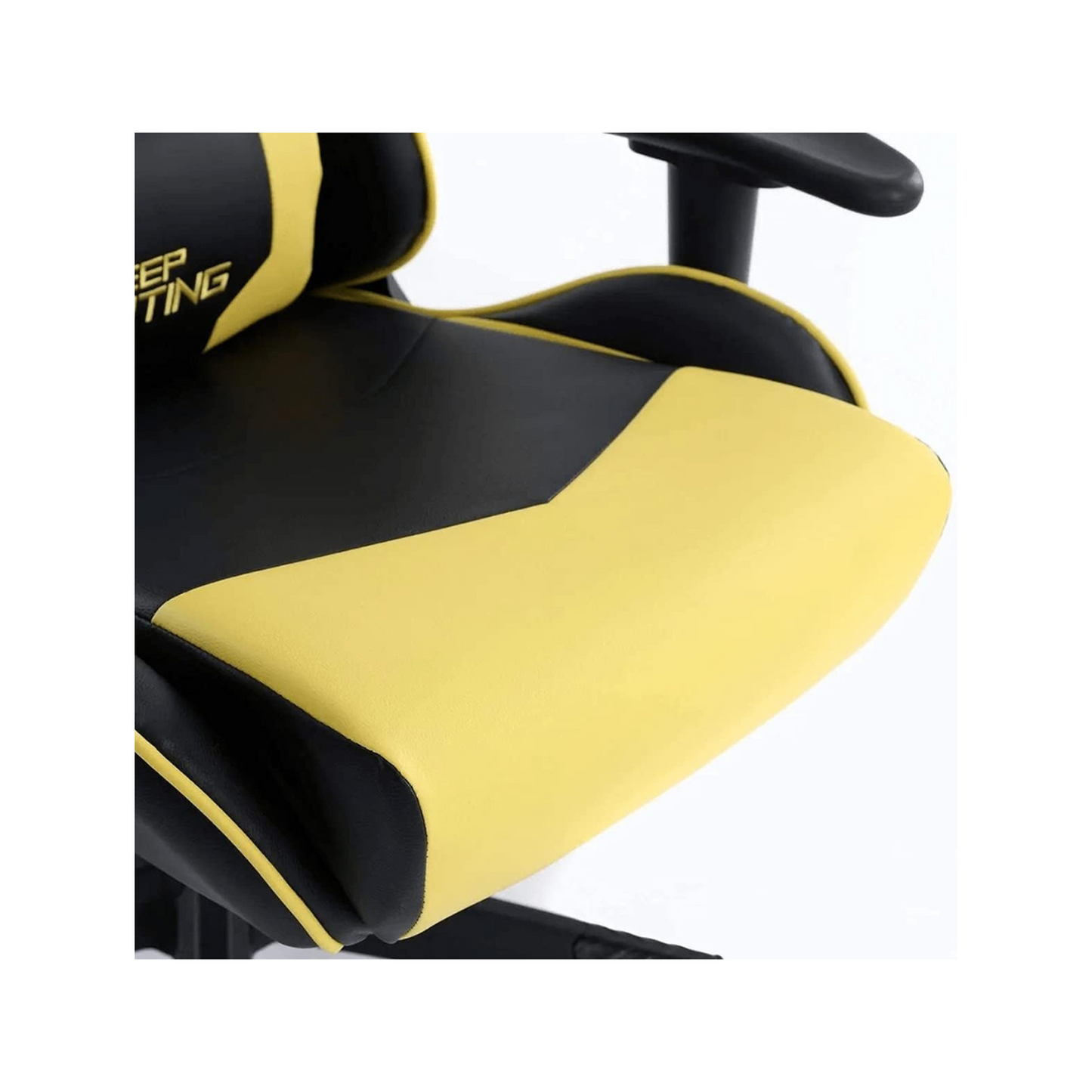 Ocelot Gaming Silla Gamer OGS-02, hasta 150Kg, Negro/Amarillo