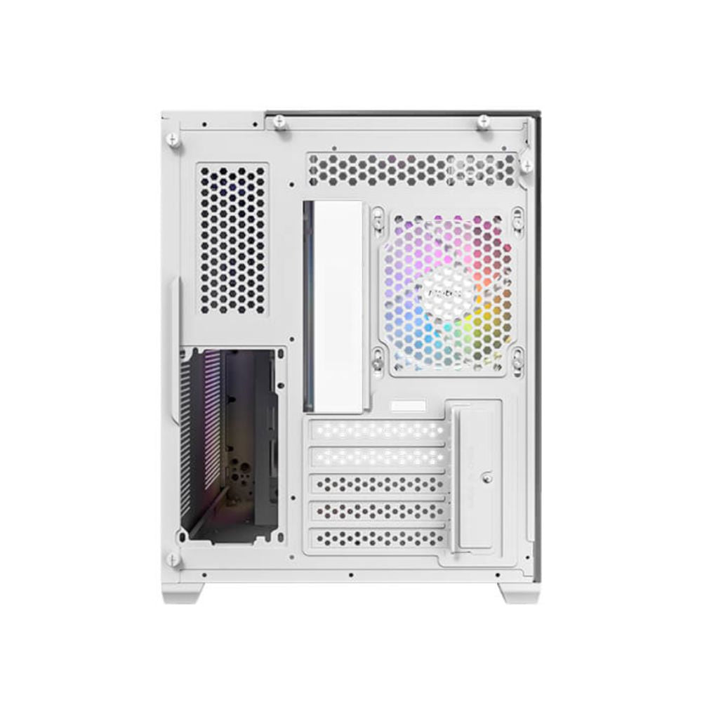 Gabinete Antec CX600M TRIO ARGB Blanco | Mini Tower | Micro-ATX/Mini-ITX | USB 2.0/3.0 | Sin Fuente | 3 Ventiladores
