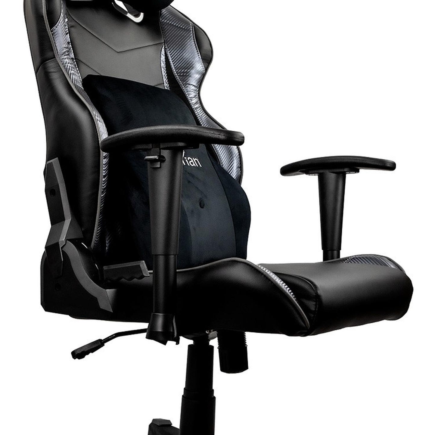 Yeyian Silla Gamer GERD Serie 2500, hasta 150Kg, Negro/Gris