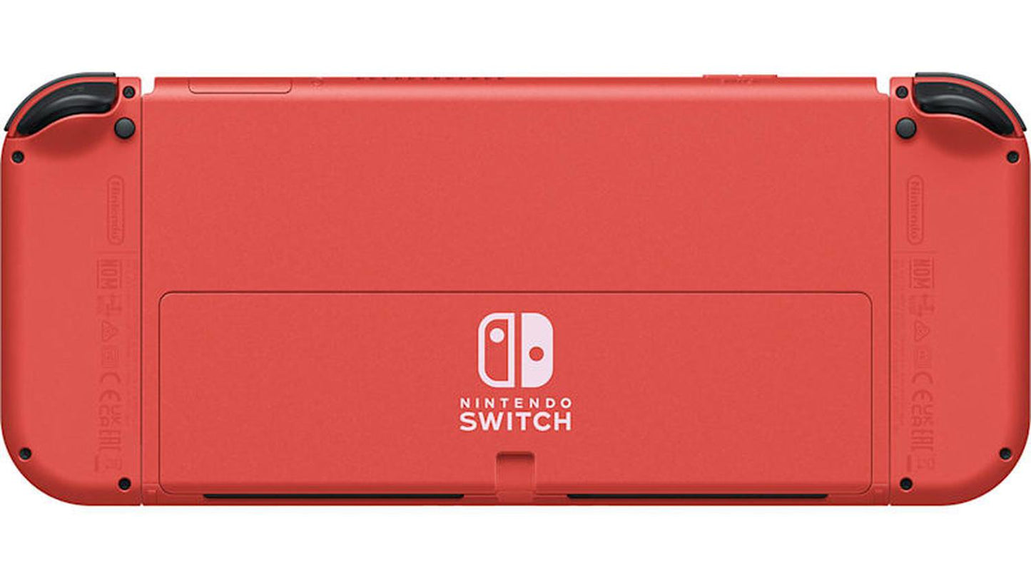 Nintendo Switch OLED 64GB, Wi-Fi, Edición Mario Red