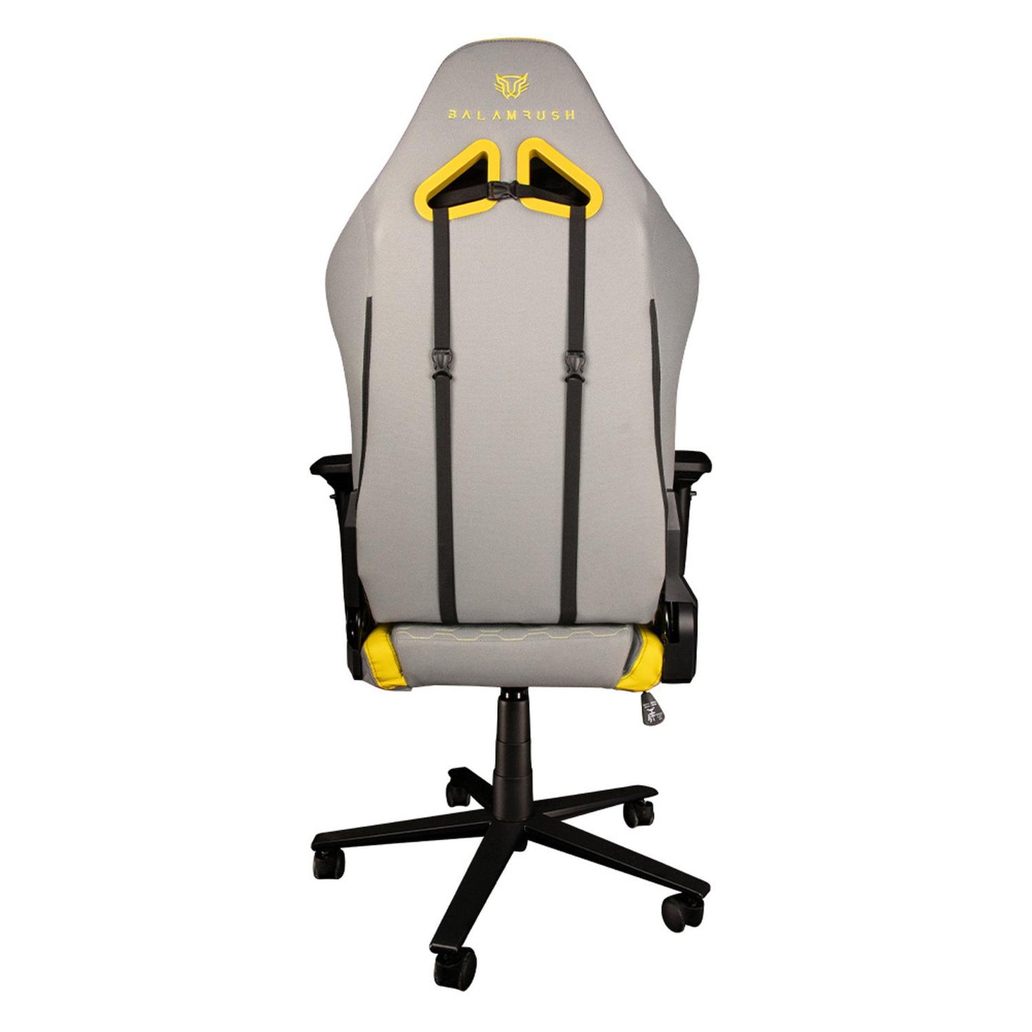 Balam Rush Silla Gamer Thunder Comp, hasta 150Kg, Amarillo/Gris