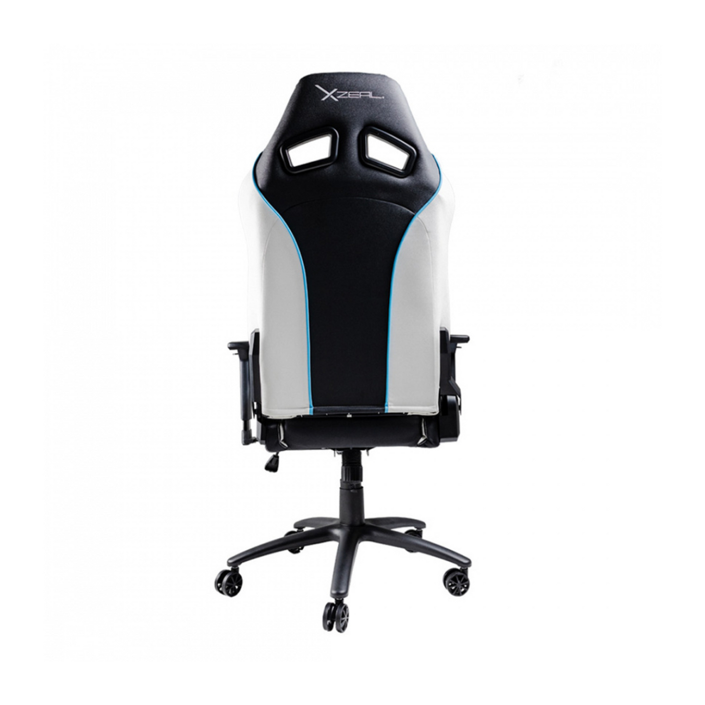 XZEAL Silla Gamer XZ40IS, hasta 150Kg, Negro/Blanco