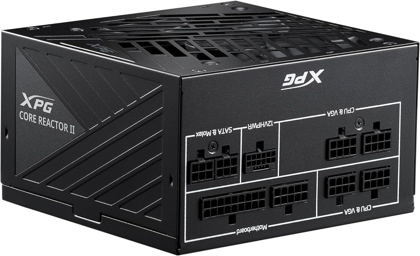Fuente de Poder XPG CORE REACTOR II 80 PLUS Gold, 24-pin ATX, 120mm, 750W