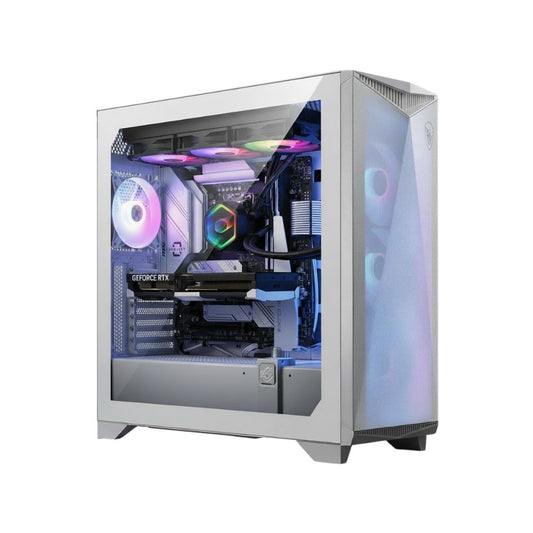 PC Gamer KRON PCKRON-12 Micro-ATX RTX 5070 Intel core i7 Memoria RAM y SSD Configurable Enfriamiento Líquido ARGB Windows 11 Prueba