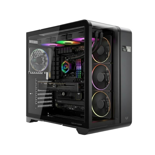 PC Gamer KRON PCKRON-15 Midi-tower ATX RX 9070 AMD Ryzen 5 Memoria RAM y SSD Configurable Enfriamiento Líquido ARGB Windows 11 Prueba