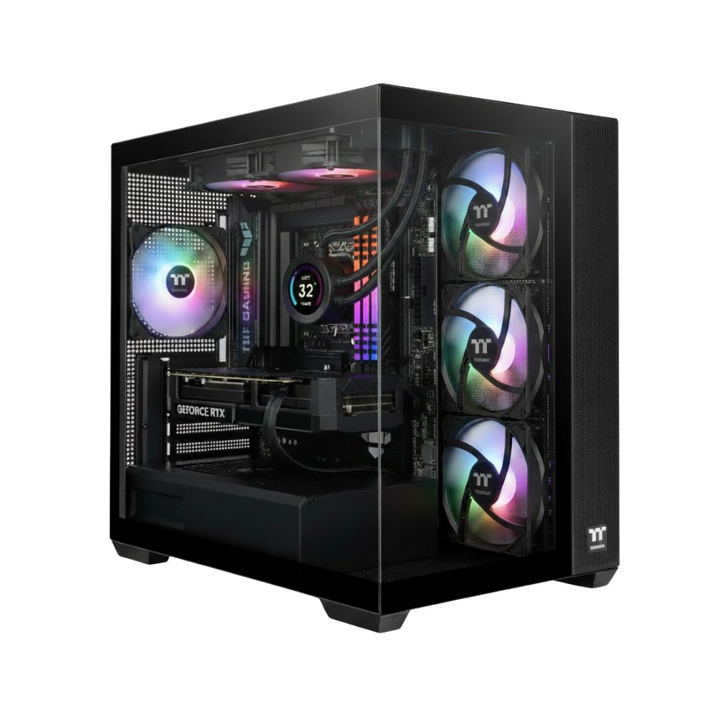 PC Gamer KRON PCKRON-20 Micro-ATX RTX 5070 Intel core ultra 5 Memoria RAM y SSD Configurable Enfriamiento Líquido RGB Windows 11 Prueba