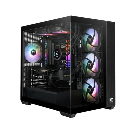 PC Gamer KRON PCKRON-20 Micro-ATX RTX 5070 Intel core ultra 5 Memoria RAM y SSD Configurable Enfriamiento Líquido RGB Windows 11 Prueba