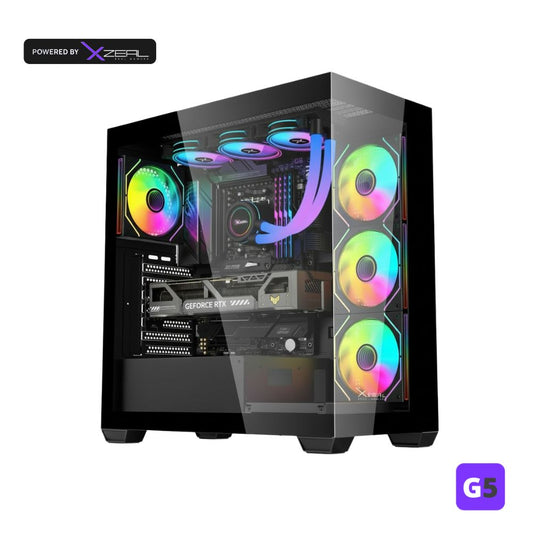 PC Gamer KRON PCKRON-8 ATX Ryzen 7 GeForce RTX 5080 Memoria RAM y SSD Configurable Enfriamiento Líquido ARGB Windows 11 Prueba
