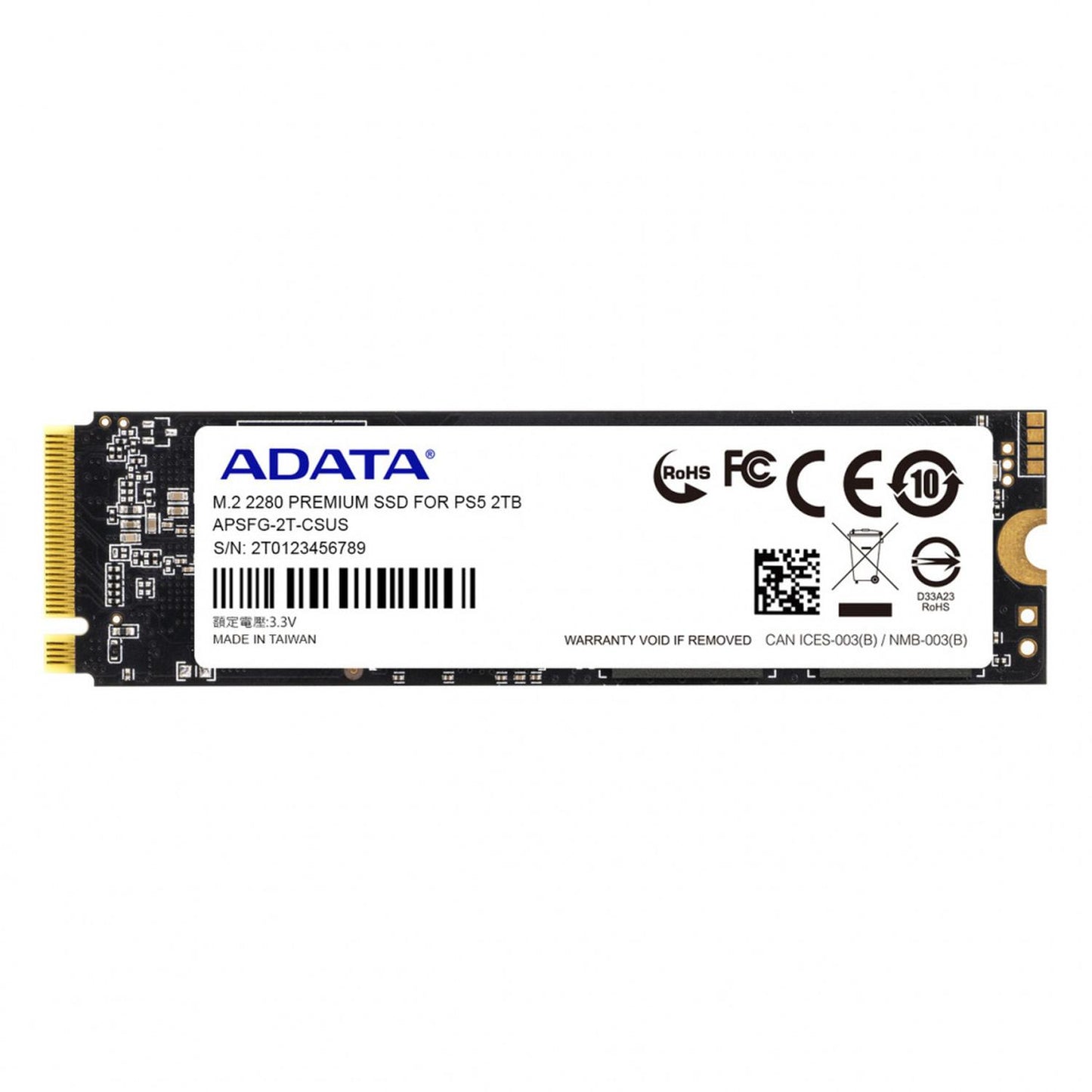 SSD Adata Premium NVMe, 2TB, PCI Express 4.0, M.2