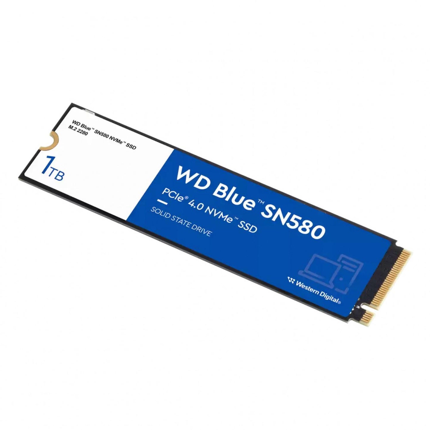 SSD Western Digital WD Blue SN580 NVMe, 1TB, PCI Express 4.0, M.2