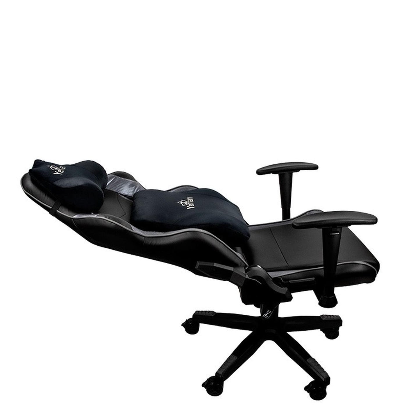 Yeyian Silla Gamer GERD Serie 2500, hasta 150Kg, Negro/Gris