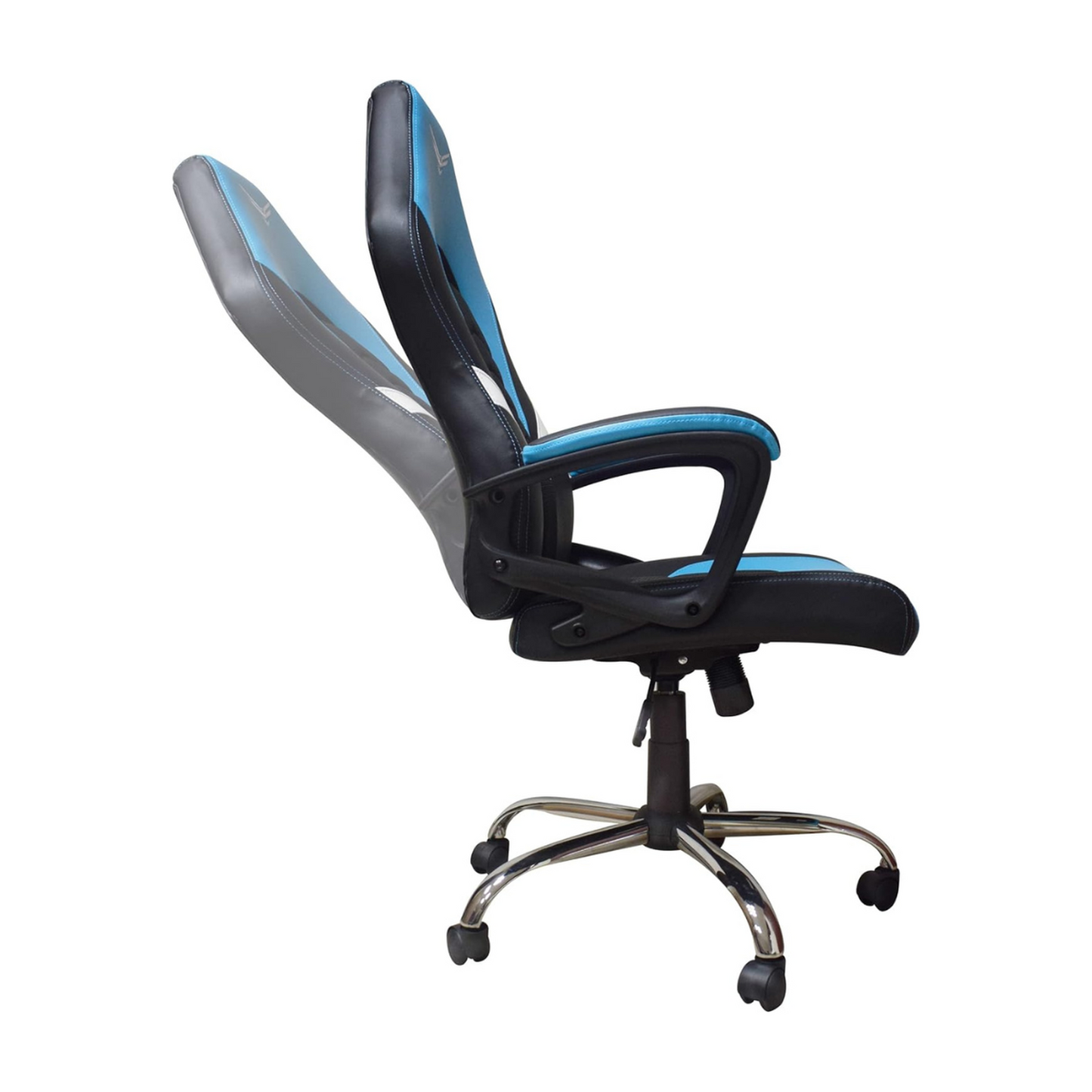 Naceb Silla Gamer NA-0935A, 120Kg, Negro/Azul