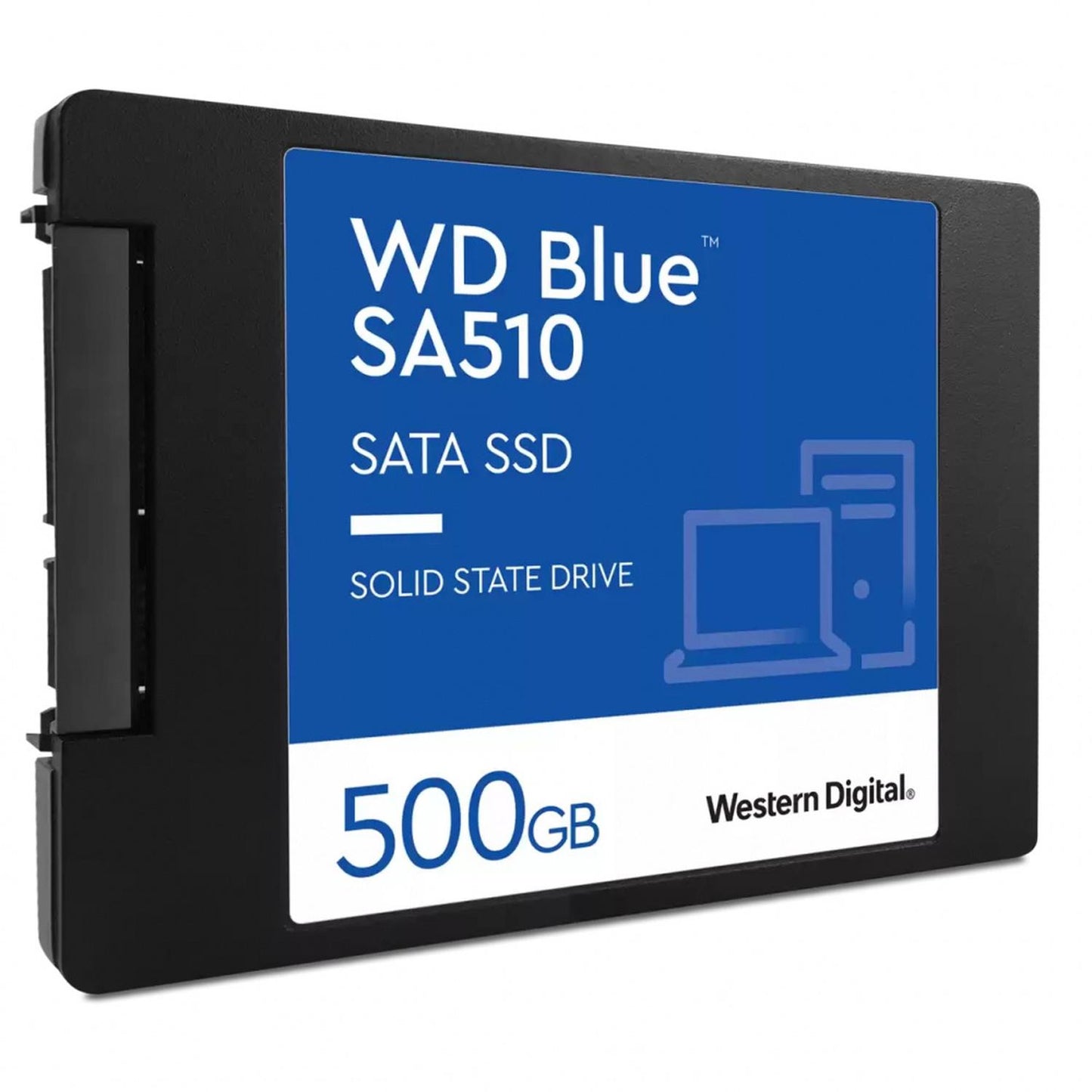 SSD Western Digital WD Blue SA510, 500GB, SATA III, 2.5", 7mm