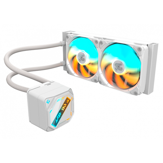 Sistema de Enfriamiento Líquido - Gigabyte GME 240I ARGB | 240mm | Blanco | GP-GIGABYTE GME 240I