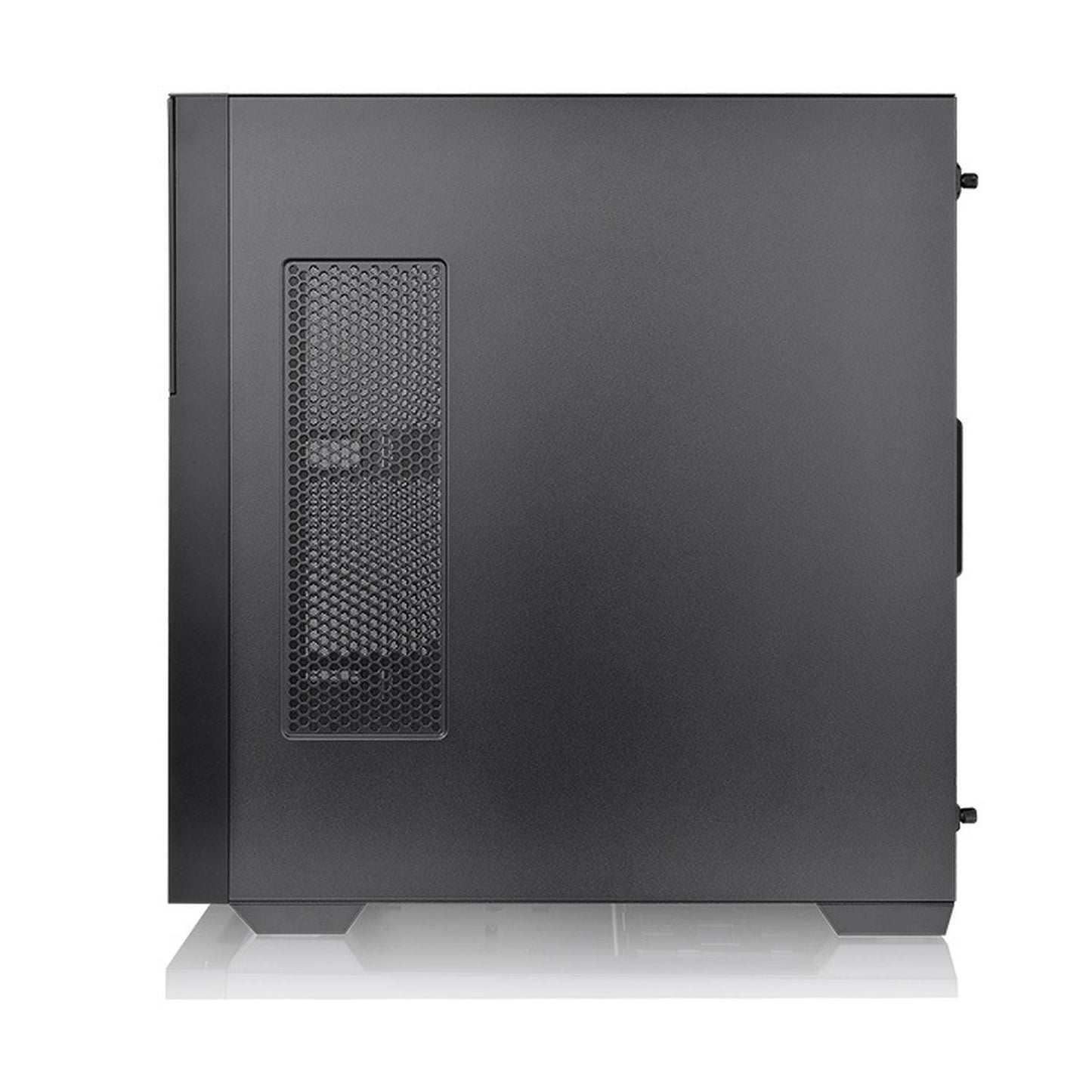 Gabinete Thermaltake Divider 370 TG ARGB con Ventana, Midi-Tower, ATX/Micro-ATX/Mini-ITX, USB 3.0, sin Fuente, 3 Ventiladores ARGB Instalados, Negro