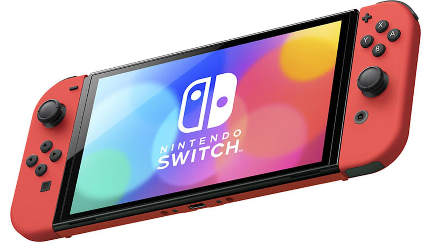 Nintendo Switch OLED 64GB, Wi-Fi, Edición Mario Red