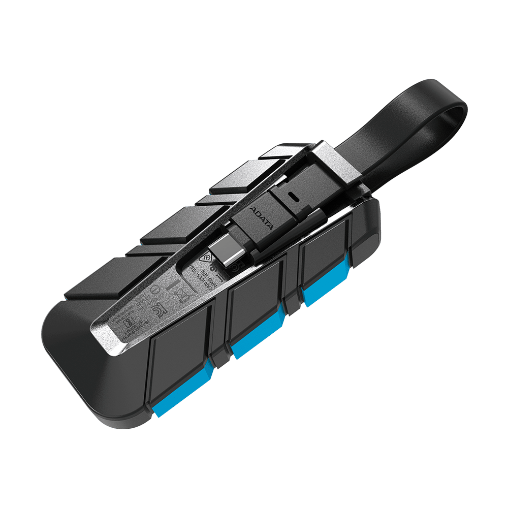 Unidad de Estado Sólido - ADATA SC740 1TB | SSD Externo | USB 3.2 Gen 2 (10Gbps) | Negro/Azul