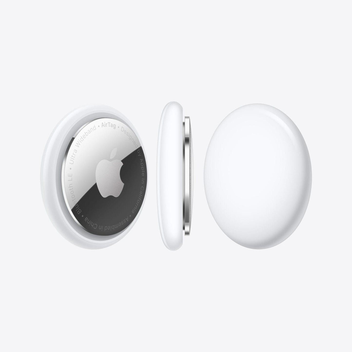 Apple AirTag, Plata/Blanco, 4 Piezas