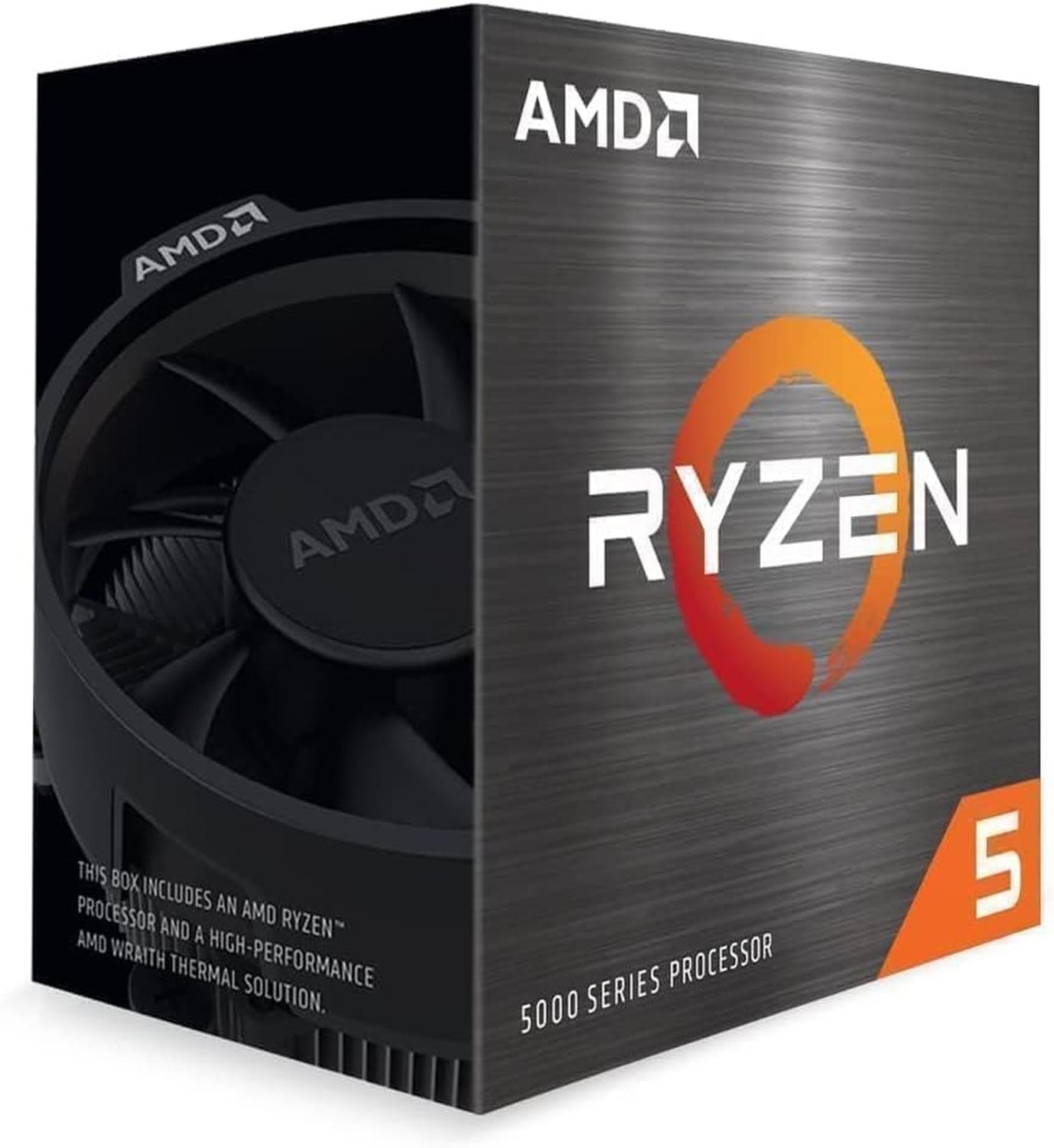 Procesador AMD Ryzen 5 5500, S-AM4, 3.60GHz, Six-Core, 16MB L3 Caché