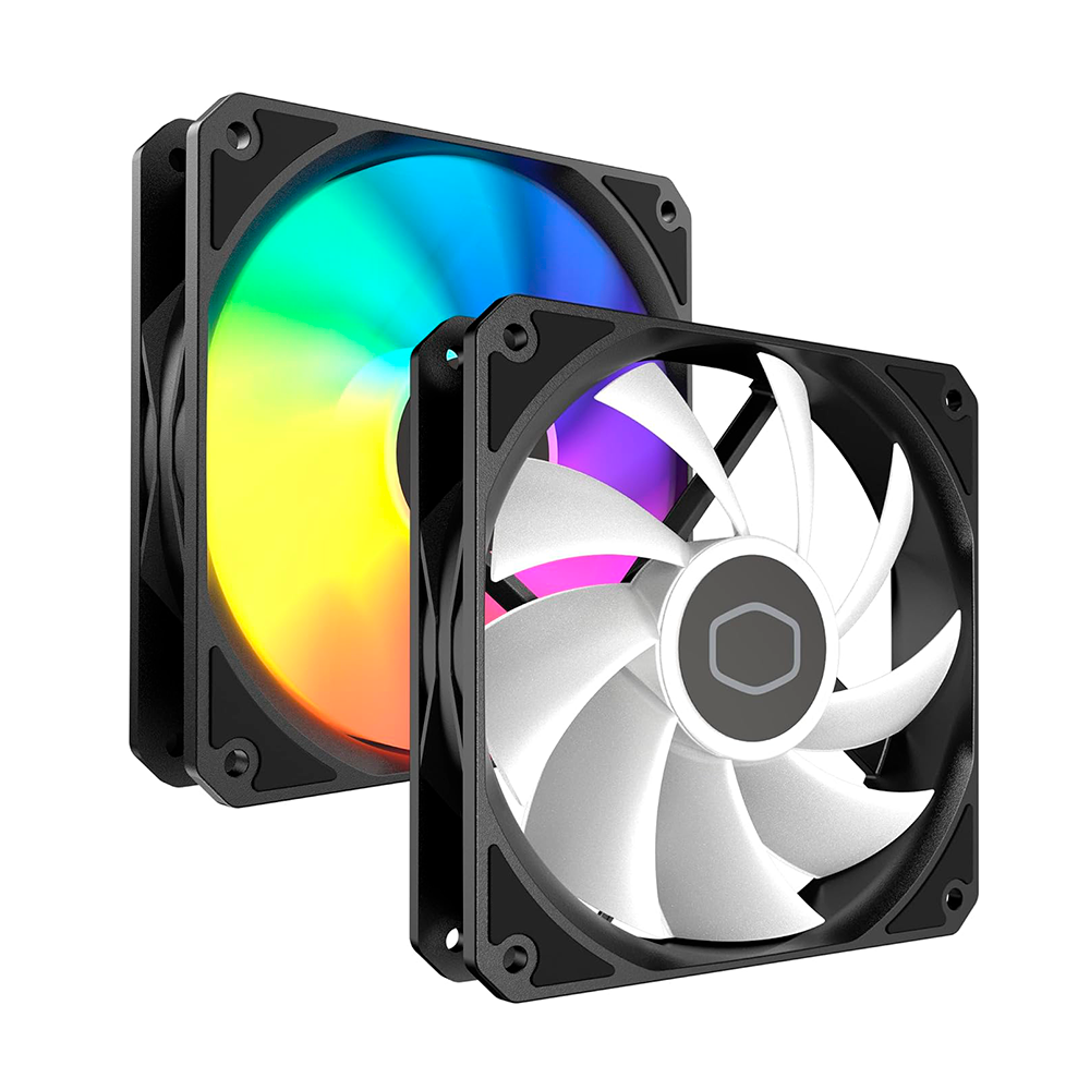 Kit de Ventiladores - Cooler Master MasterFan MF120 S3 | 120mm | Pack de 3 | Negro