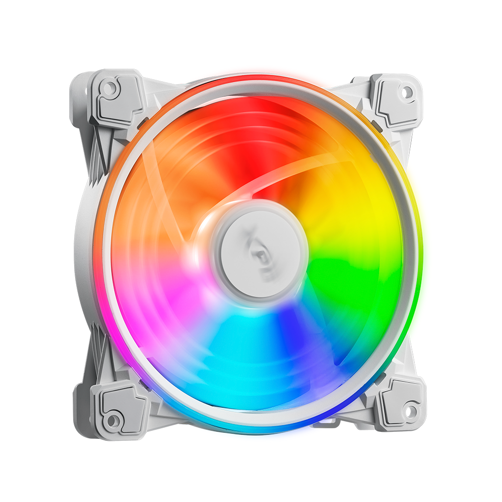Ventilador para Gabinete - XPG HURRICANE 120 ARGB PWM | 120mm | Individual | Blanco