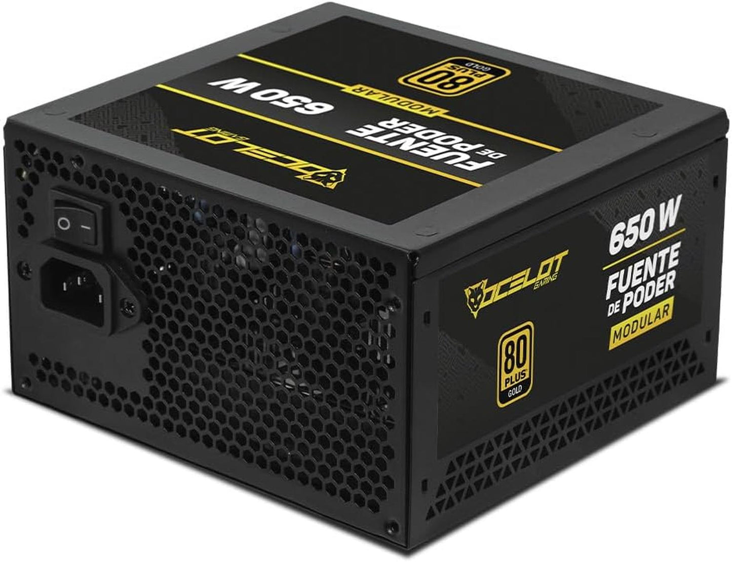 FUENTE DE PODER MODULAR 650W OPS650, 650W con certificación 80+ Bronce