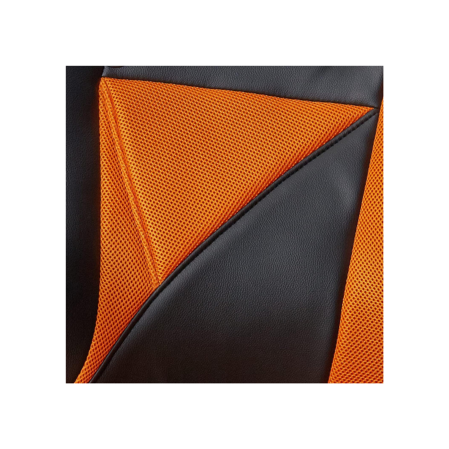 Naceb Silla Gamer Air Striker, Negro/Naranja