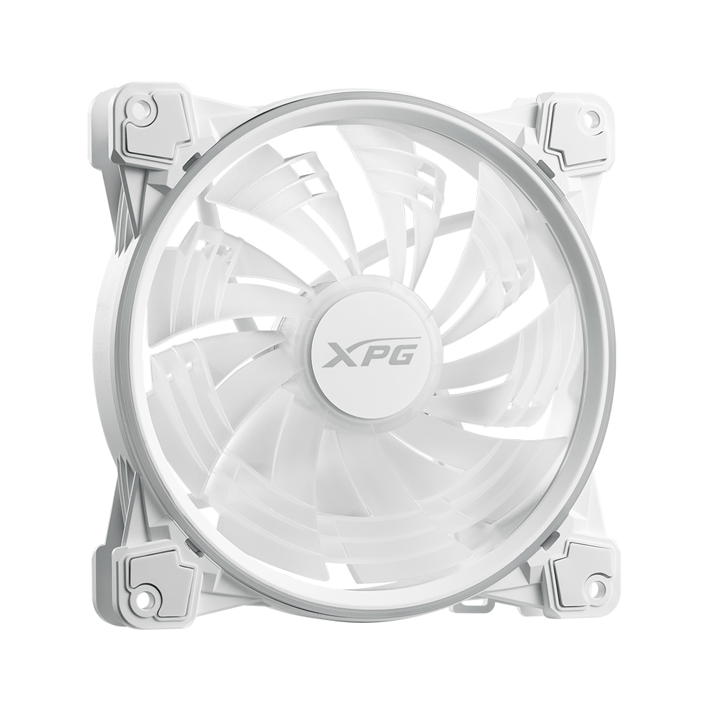 Ventilador para Gabinete - XPG HURRICANE 120 ARGB PWM | 120mm | Individual | Blanco